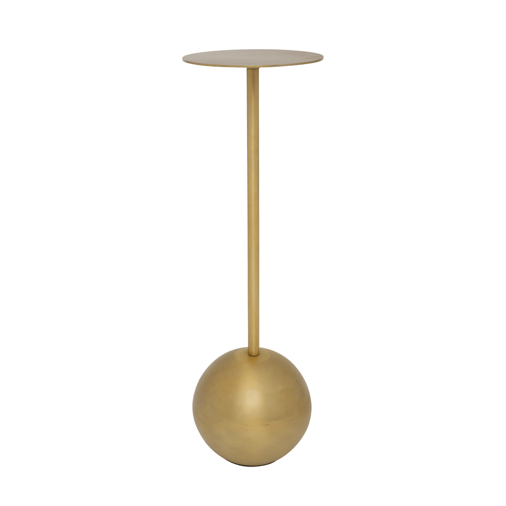 Beistelltisch Juliette – Aluminium, Gold