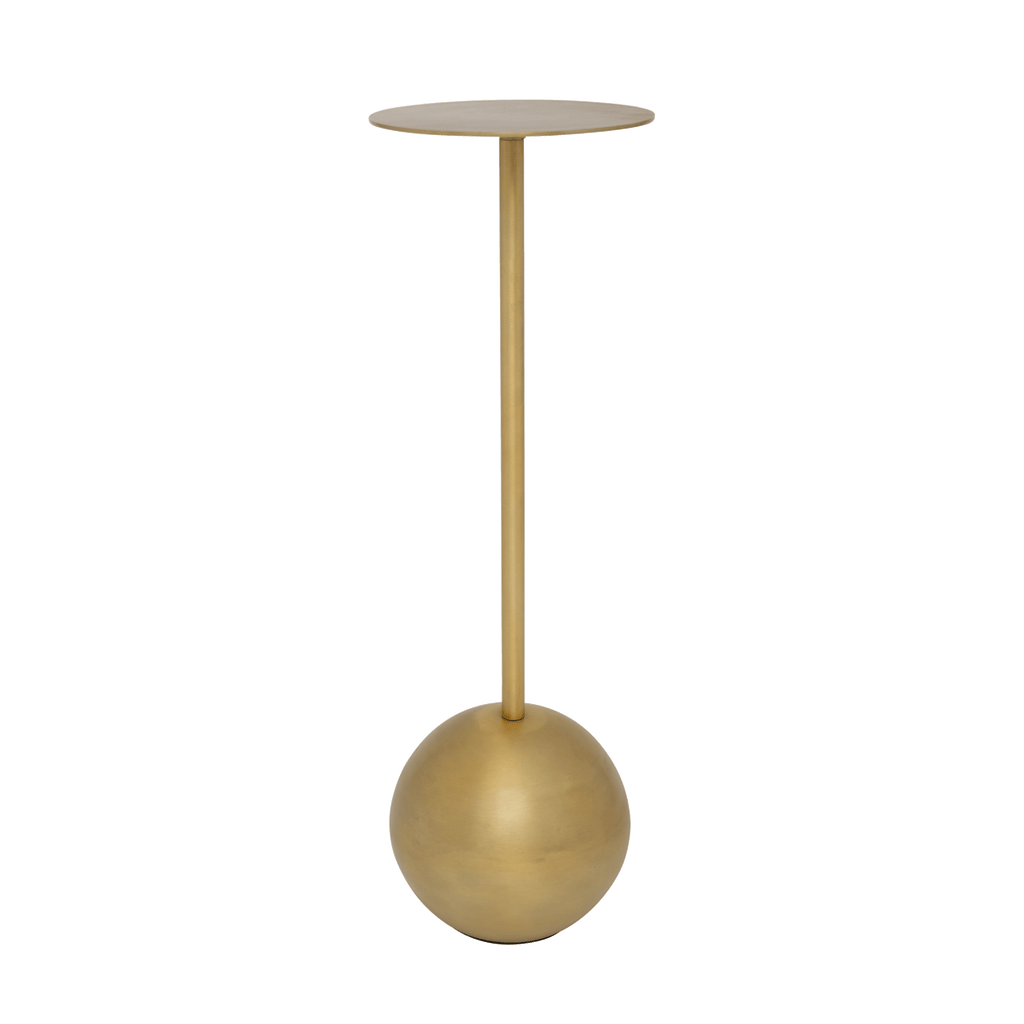 Beistelltisch Juliette – Aluminium, Gold