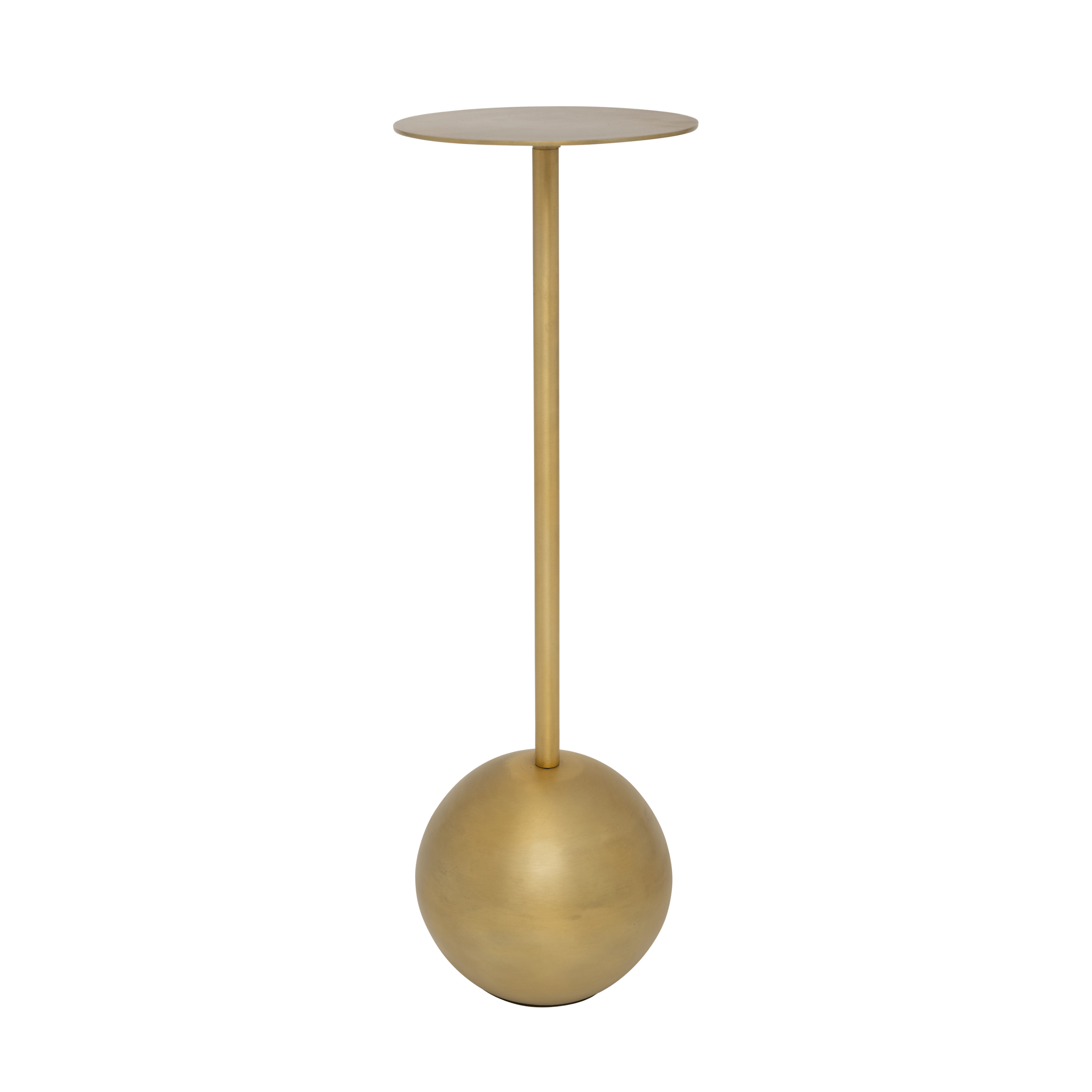 Beistelltisch Juliette – Aluminium, Gold