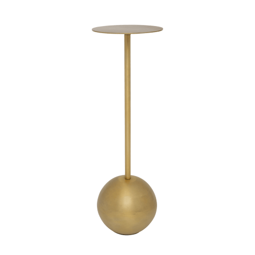 Beistelltisch Juliette – Aluminium, Gold