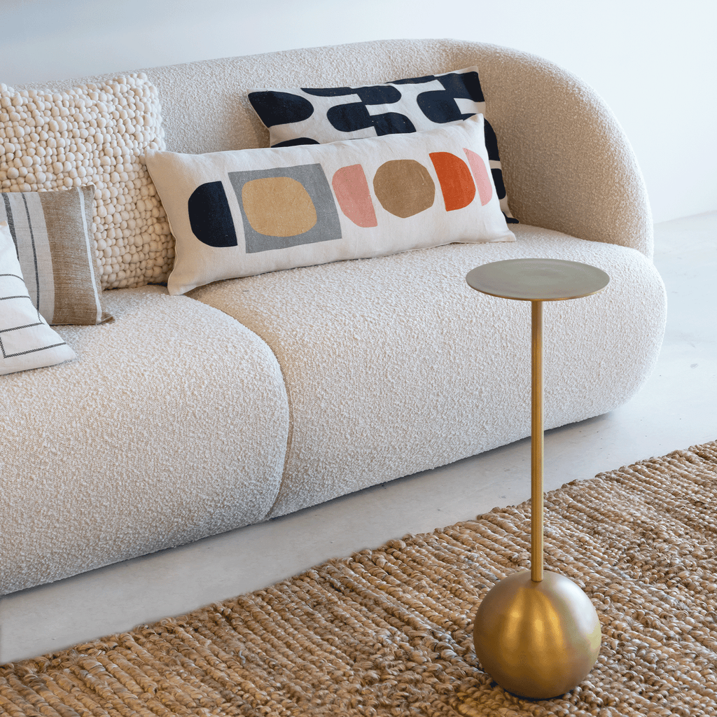 Beistelltisch Juliette – Aluminium, Gold