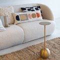 Beistelltisch Juliette – Aluminium, Gold