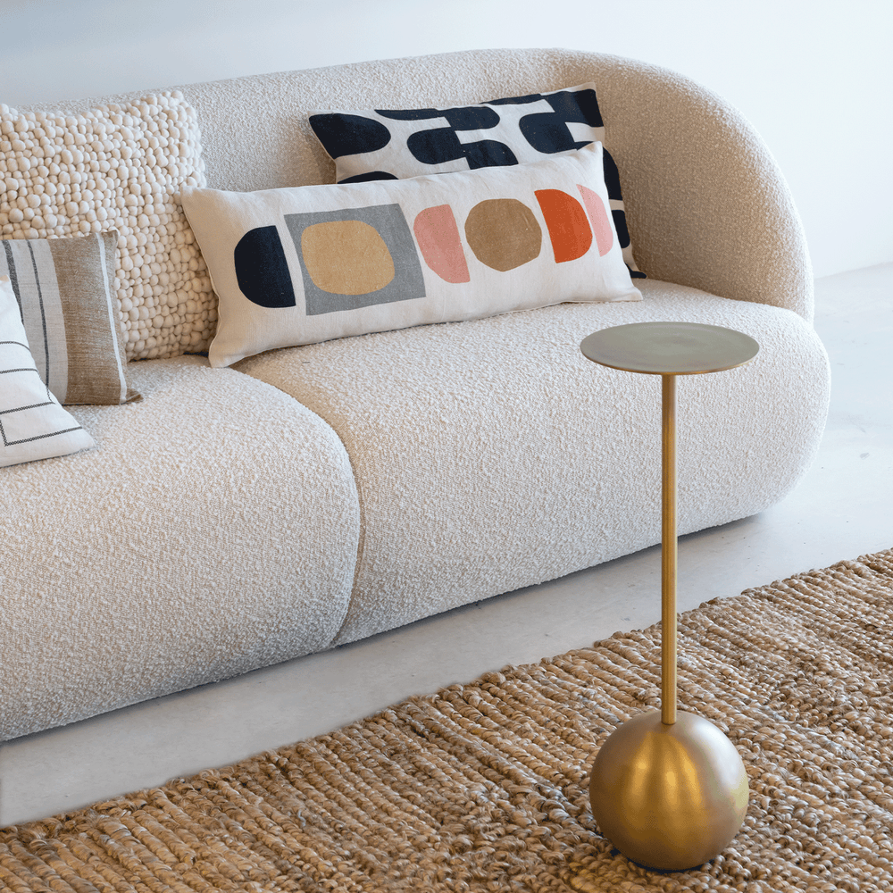 Beistelltisch Juliette – Aluminium, Gold