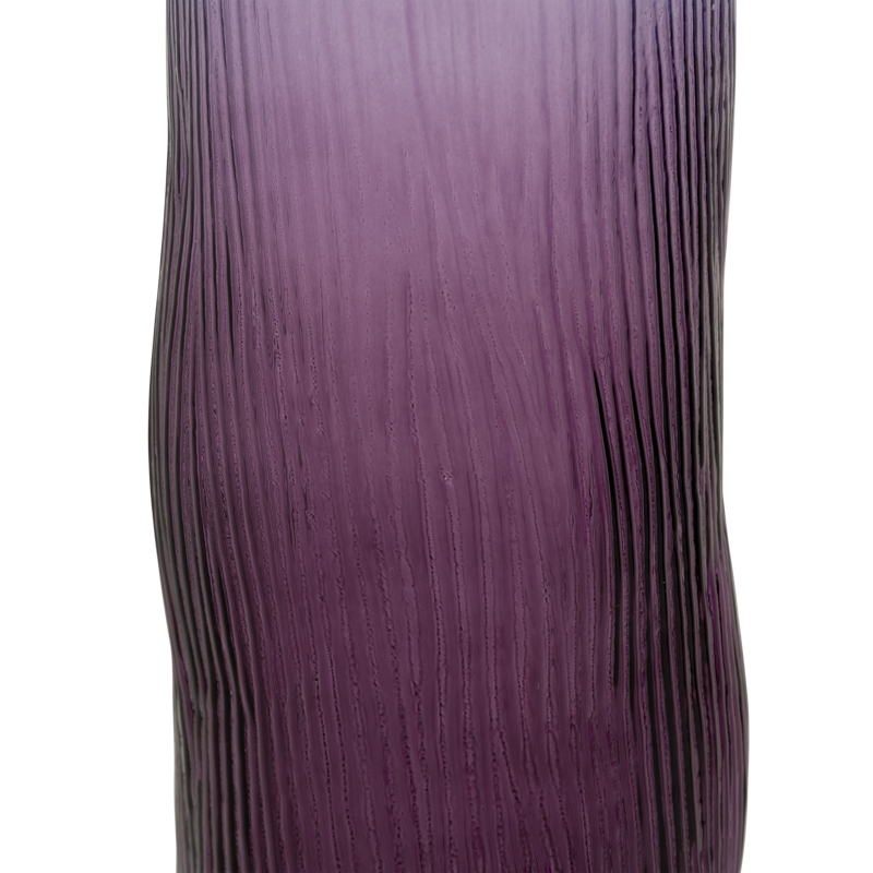 Vase Noëlle – Recycled Glass, Violett