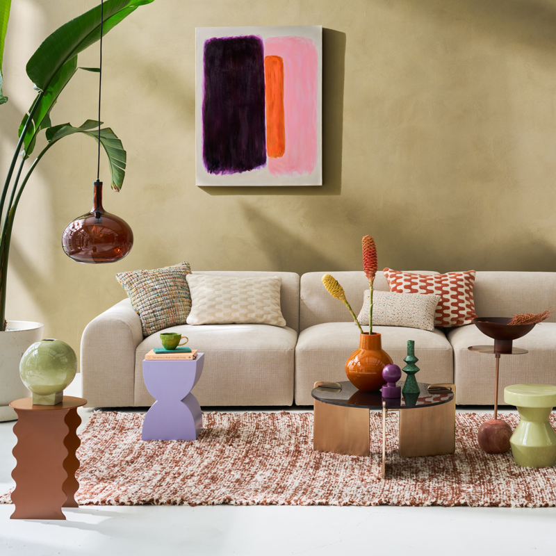 Wandbild Florence – Handbemaltes Canvas - Ein Kunstwerk voller Ausdruckskraft