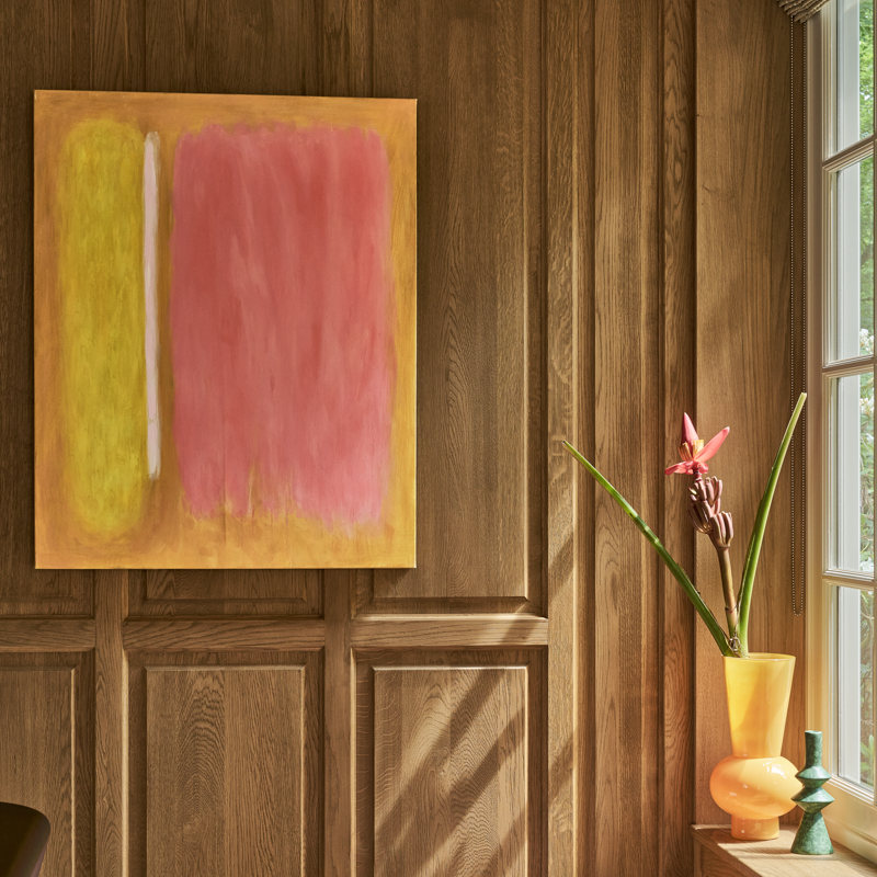 Wandbild Solange – Handbemaltes Canvas - Ein Kunstwerk voller Ausdruckskraft
