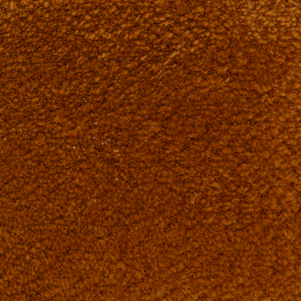 Kissen Solange – Baumwolle/Wolle, Burnt Orange