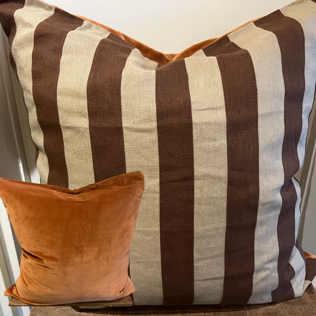 Wendekissen „Marone & Stripes“