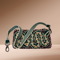 Clutch S "SNAKE" - MAMA TIERRA ♡ mit oder ohne Riemen PURPLE