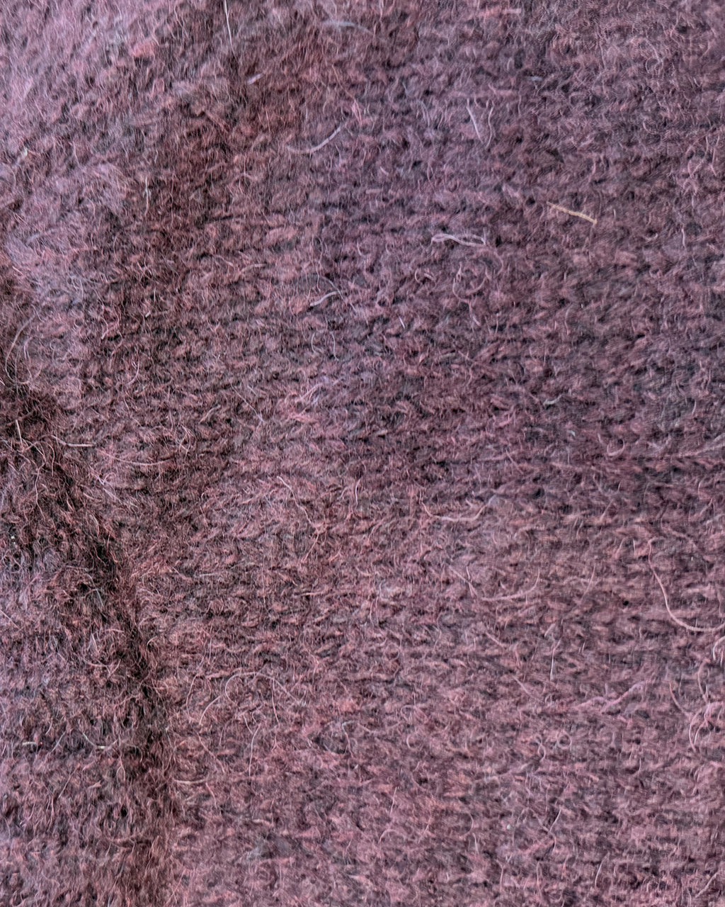 Alpaka-Mix-Pullover Bordeaux – Bild 2