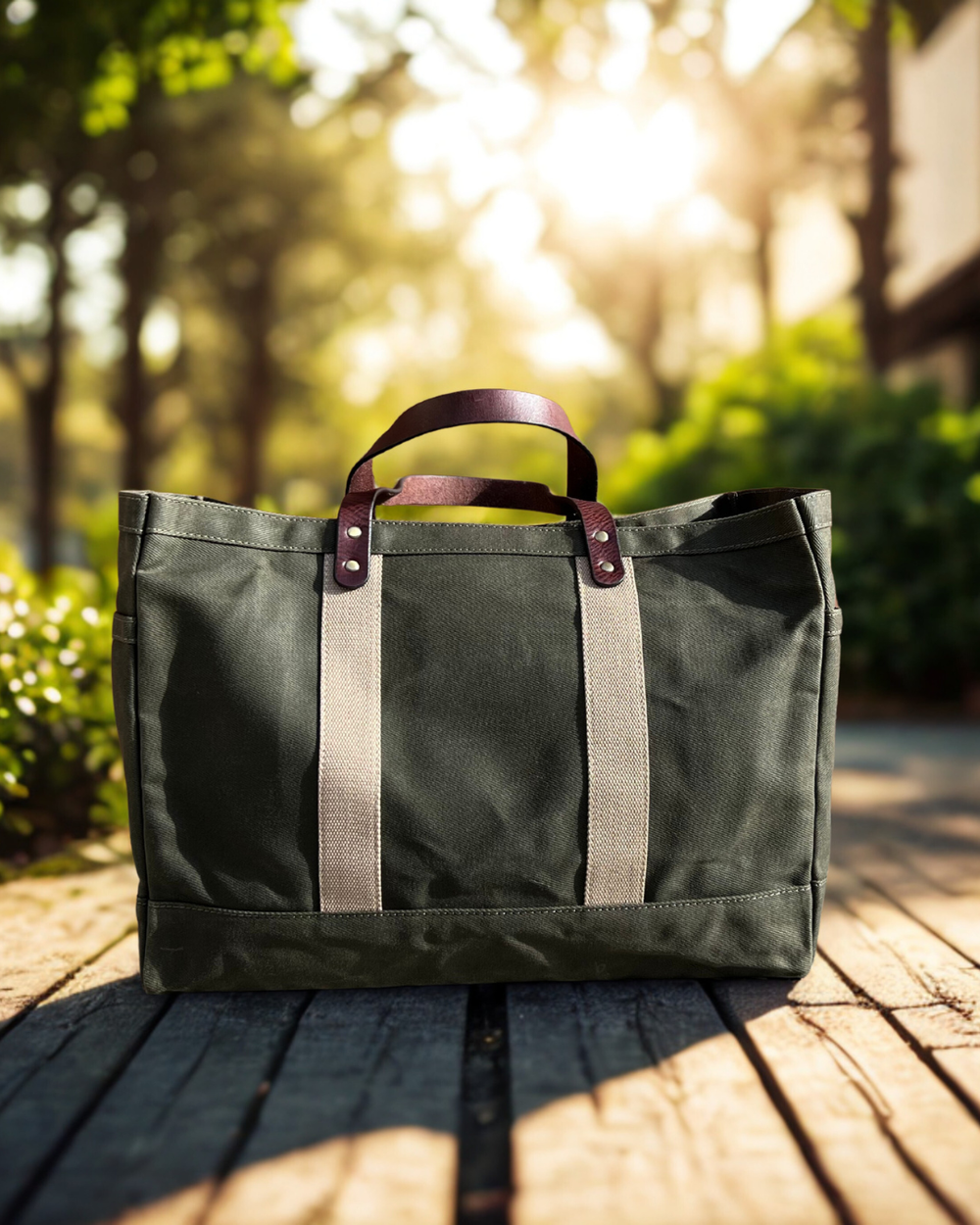 ISLA Utility Allrounder - Weekender - Grocery Bag - GREEN