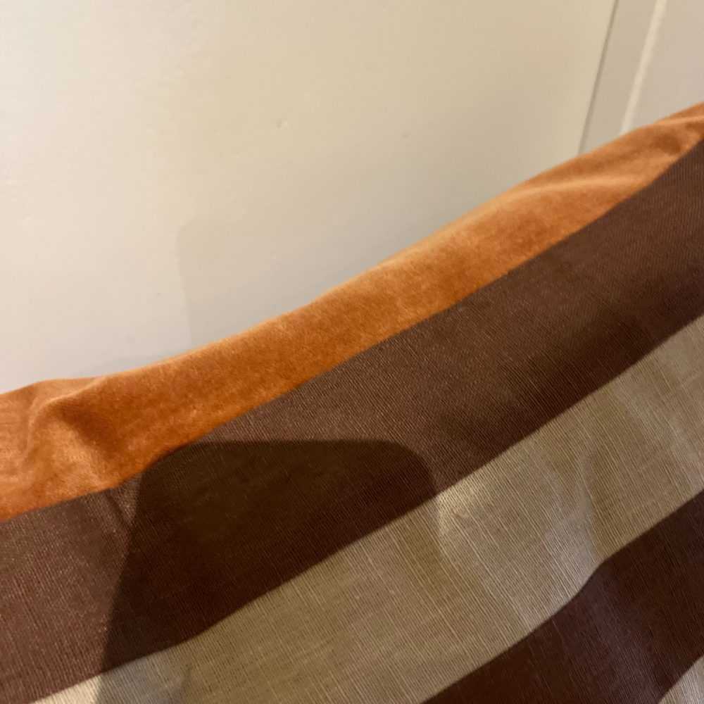 Wendekissen „Marone & Stripes“