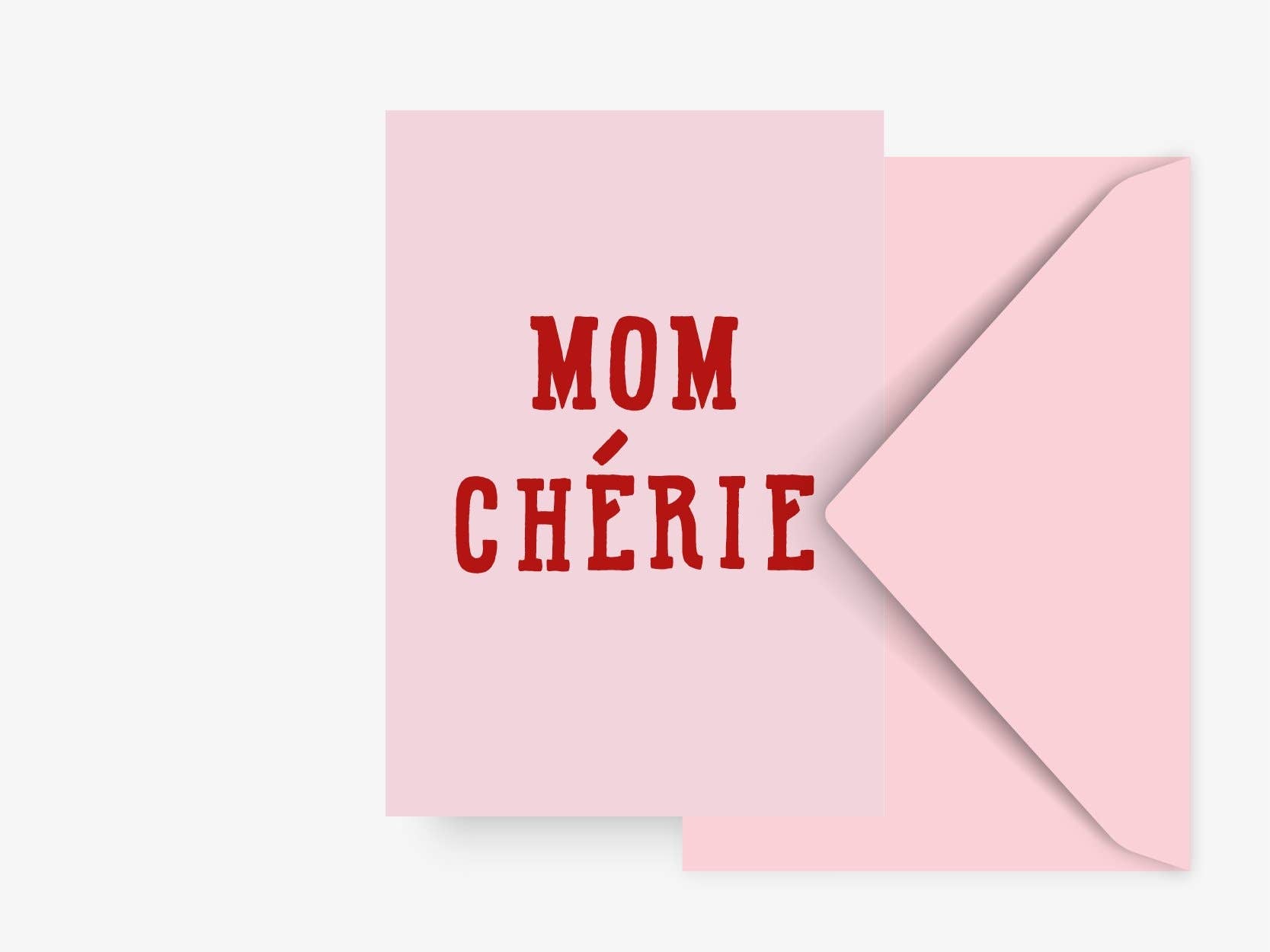 Postkarte /Mom Cherié