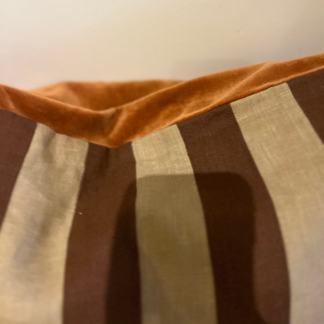 Wendekissen „Marone & Stripes“