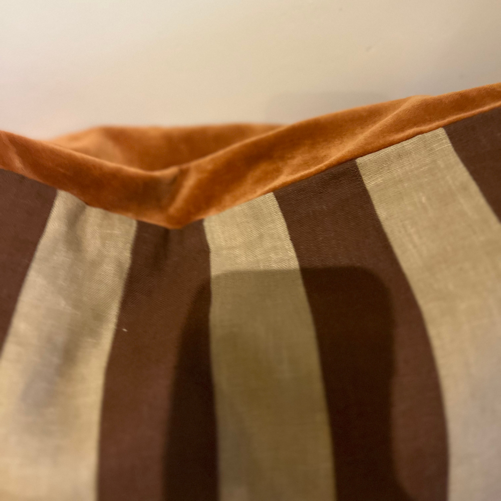 Wendekissen „Marone & Stripes“
