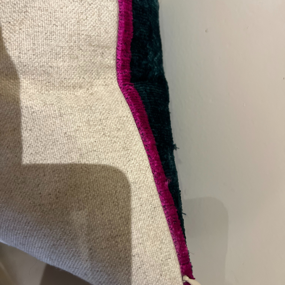 Seidenkissen „Midnight Sun“ – farbintensiv & elegant
