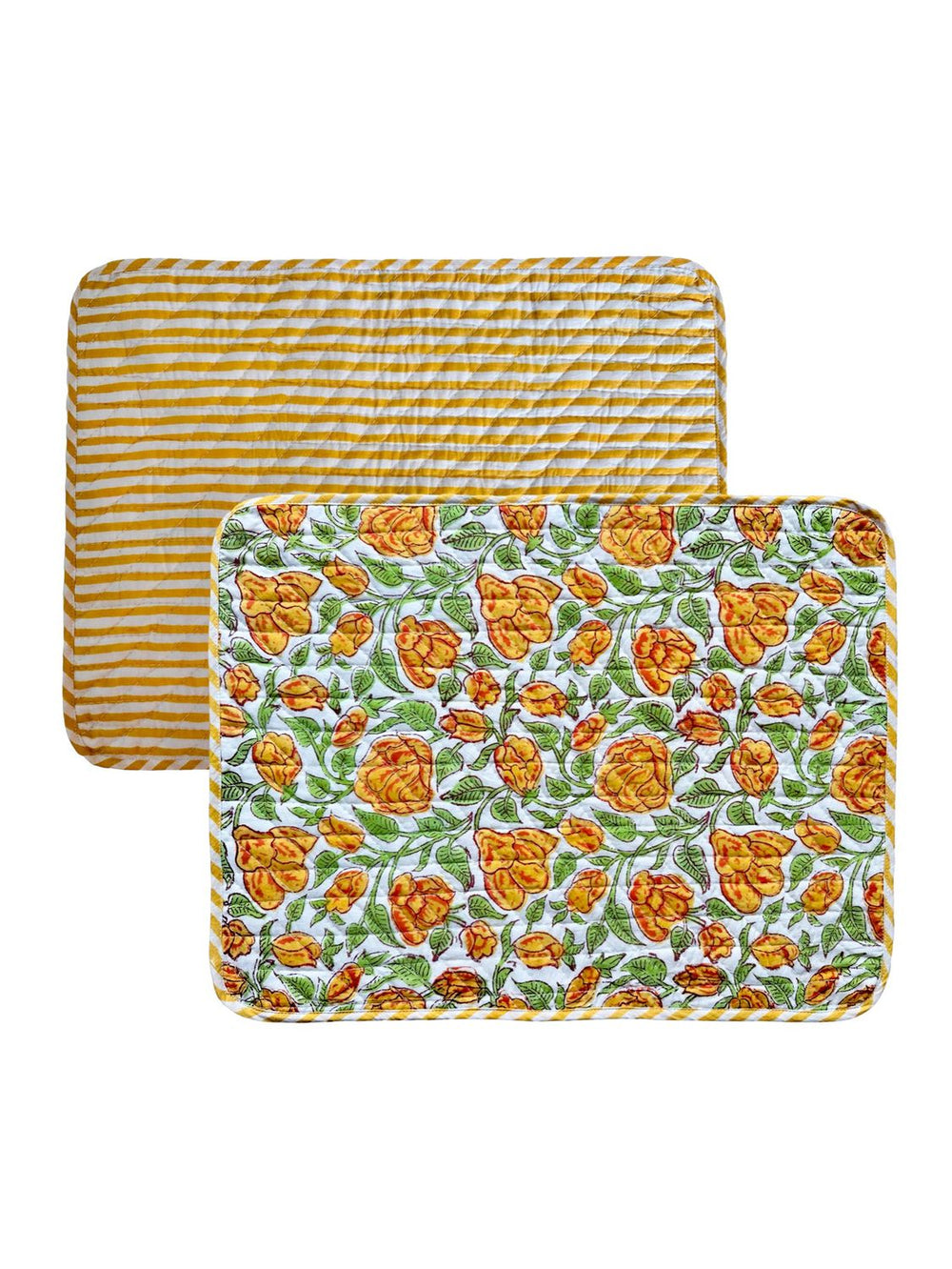 Platzset Jardin Secret – gesteppt & doppelseitig