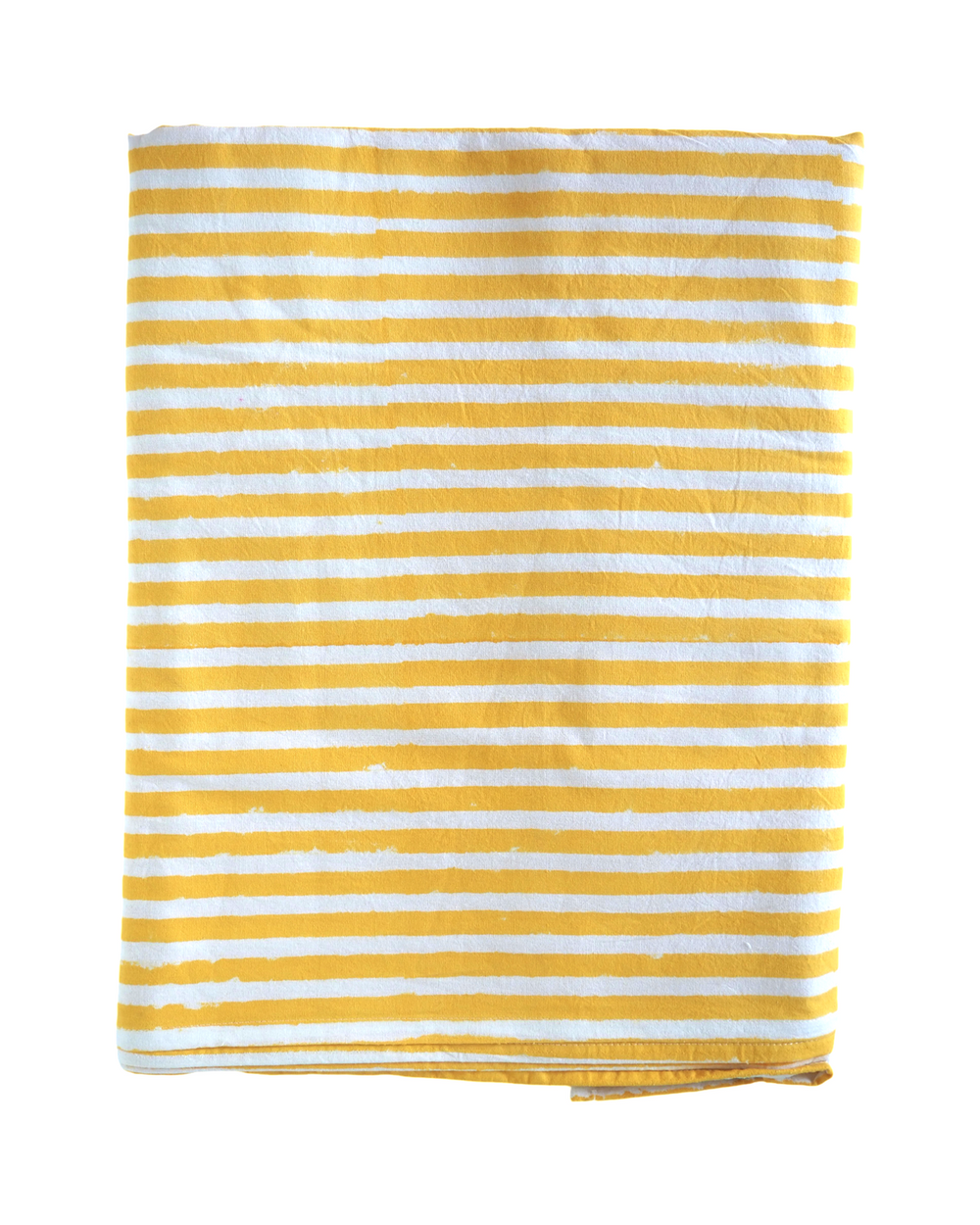 Tischdecke Bonjour Soleil – handbedruckte Baumwolle