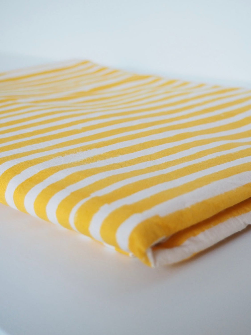 Tischdecke Bonjour Soleil – handbedruckte Baumwolle