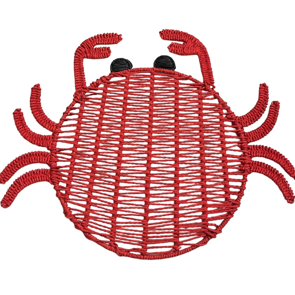 Platzset Krabbe, Rot