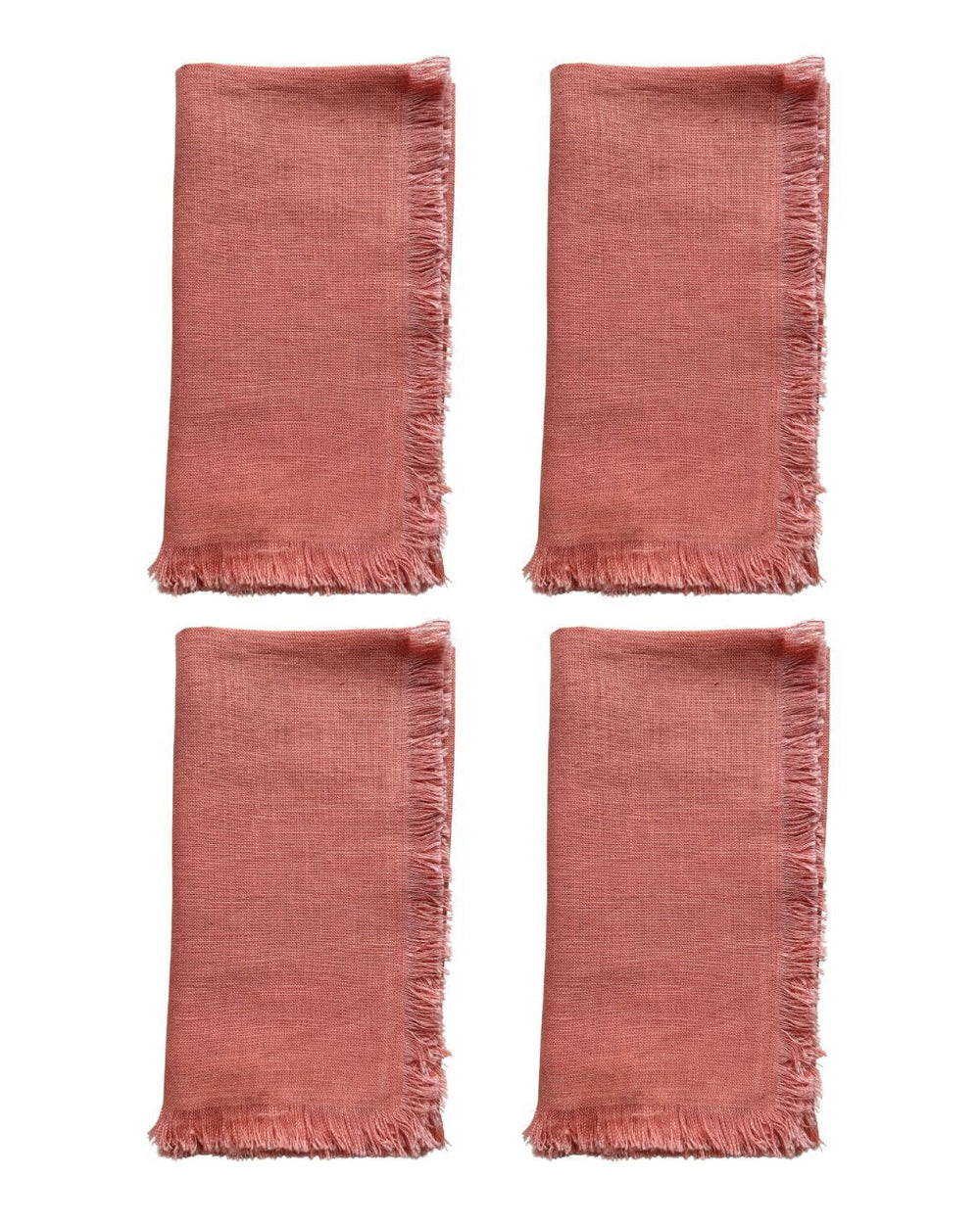 Leinenservietten Épure, 4er-Set ROSÈ
