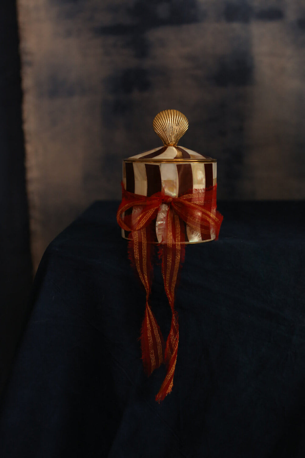 Boîte à bijoux “Abby Coquillage” – Schmuckdose Groß (14 × 9 × 9 cm)