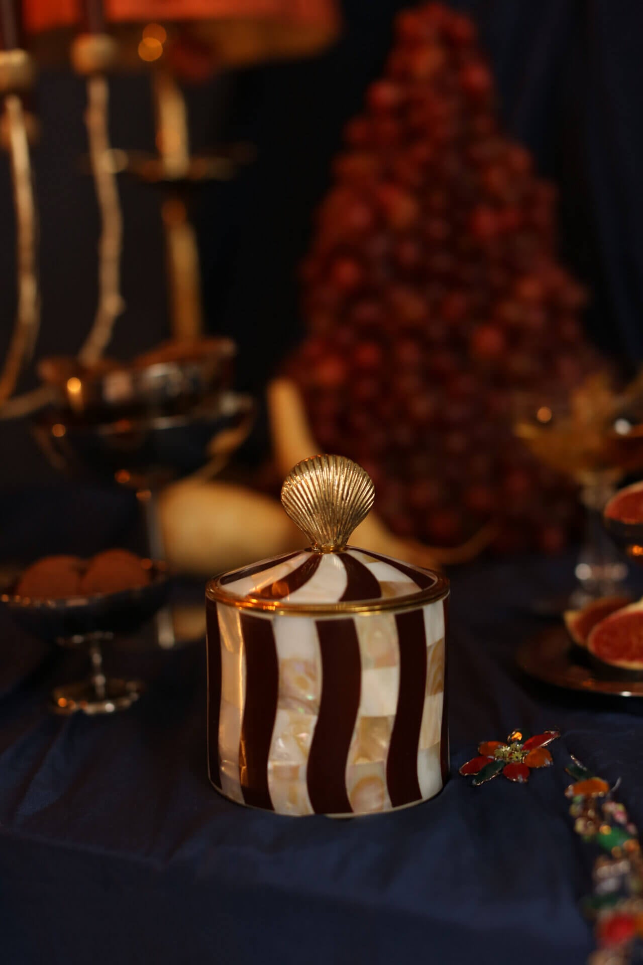 Boîte à bijoux “Abby Coquillage” – Schmuckdose Groß (14 × 9 × 9 cm)
