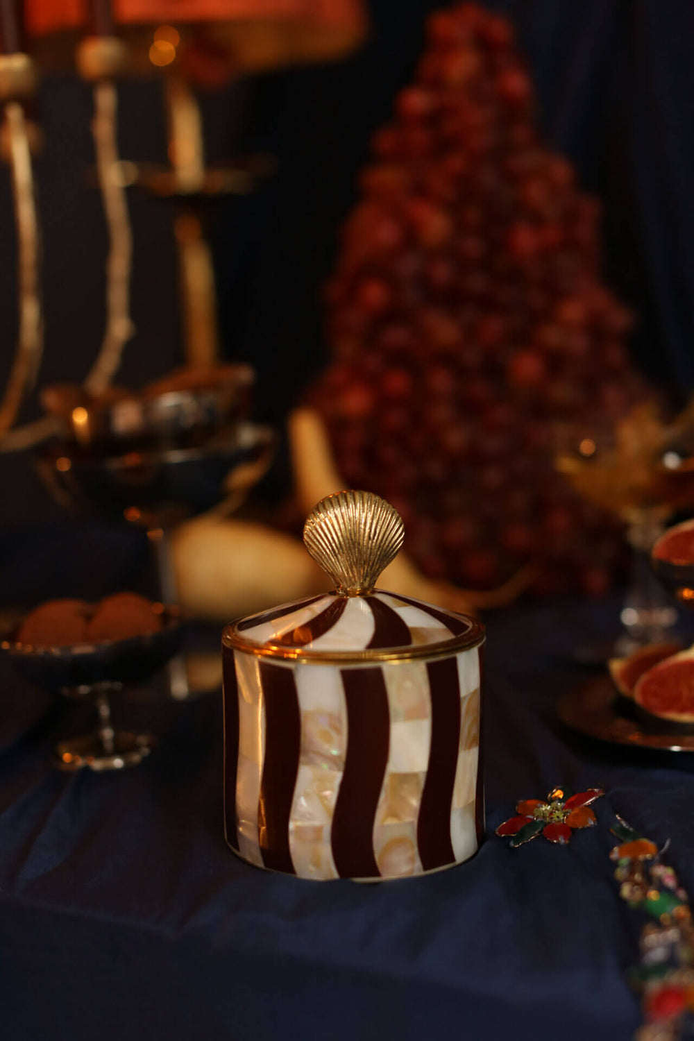 Boîte à bijoux “Abby Coquillage” – Schmuckdose Groß (14 × 9 × 9 cm)