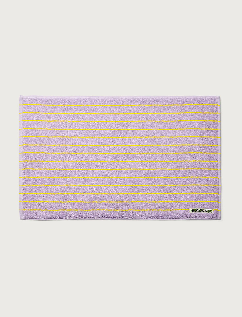 Frotté BADEMATTE ♡ Lavender/Neongelb 50x80 cm