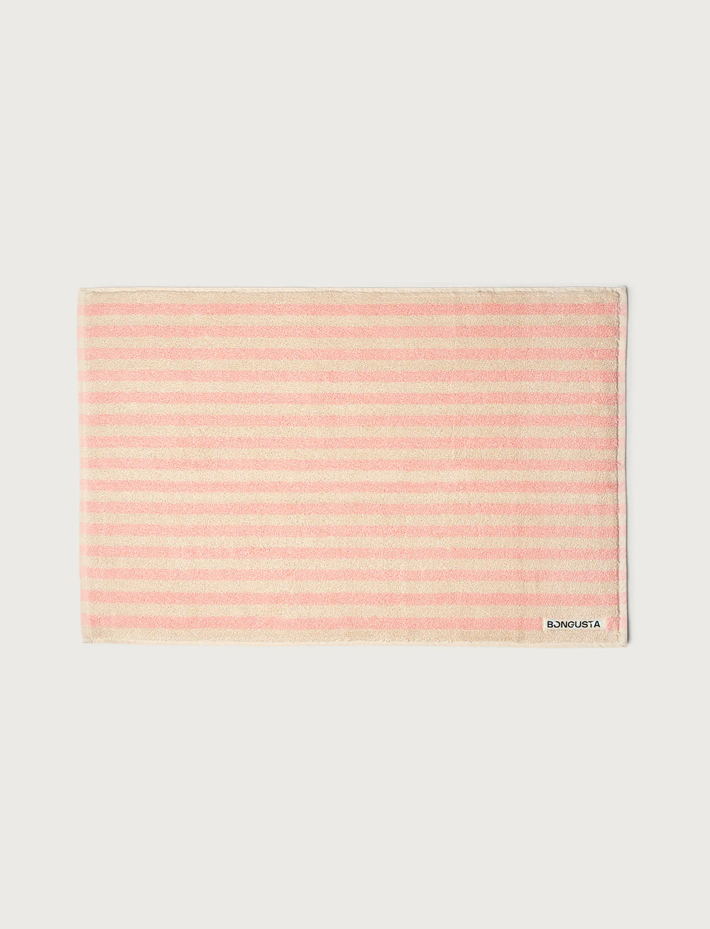 Frotté BADEMATTE ♡ Rosa/Offwhite 50x80 cm