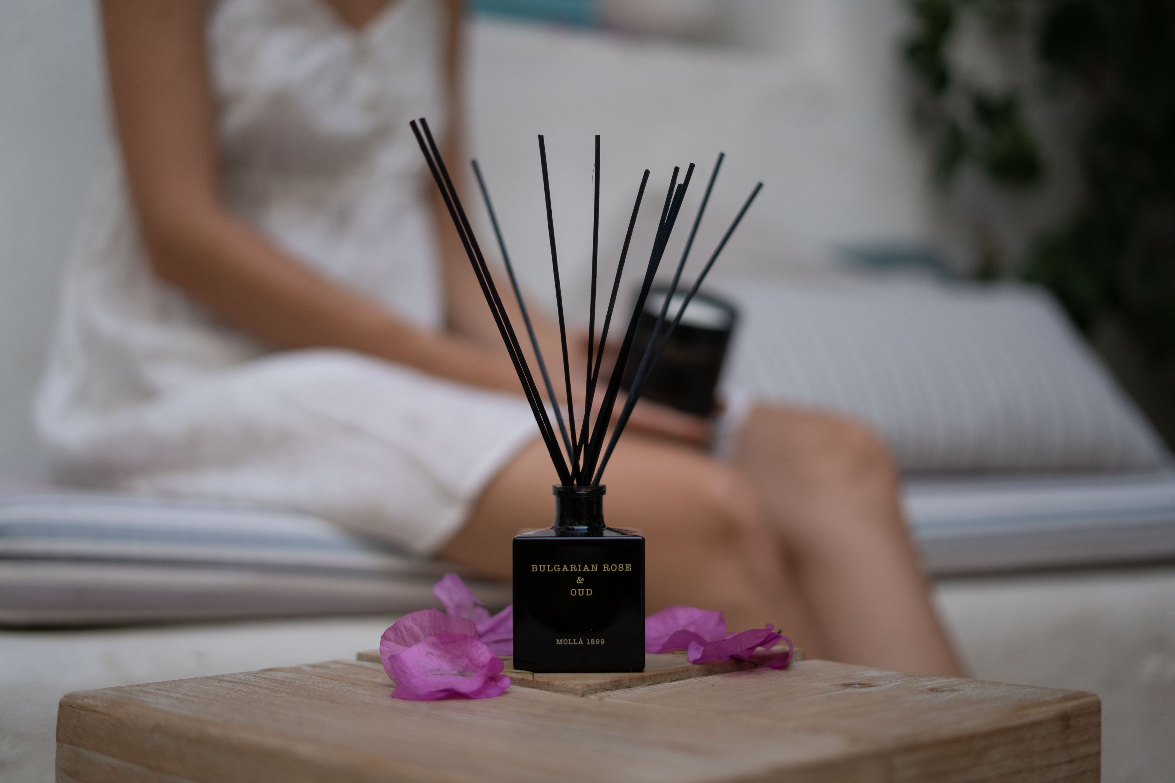PREMIUM Duftkerze - BULGARIAN ROSE & OUD - made in Spain ♡