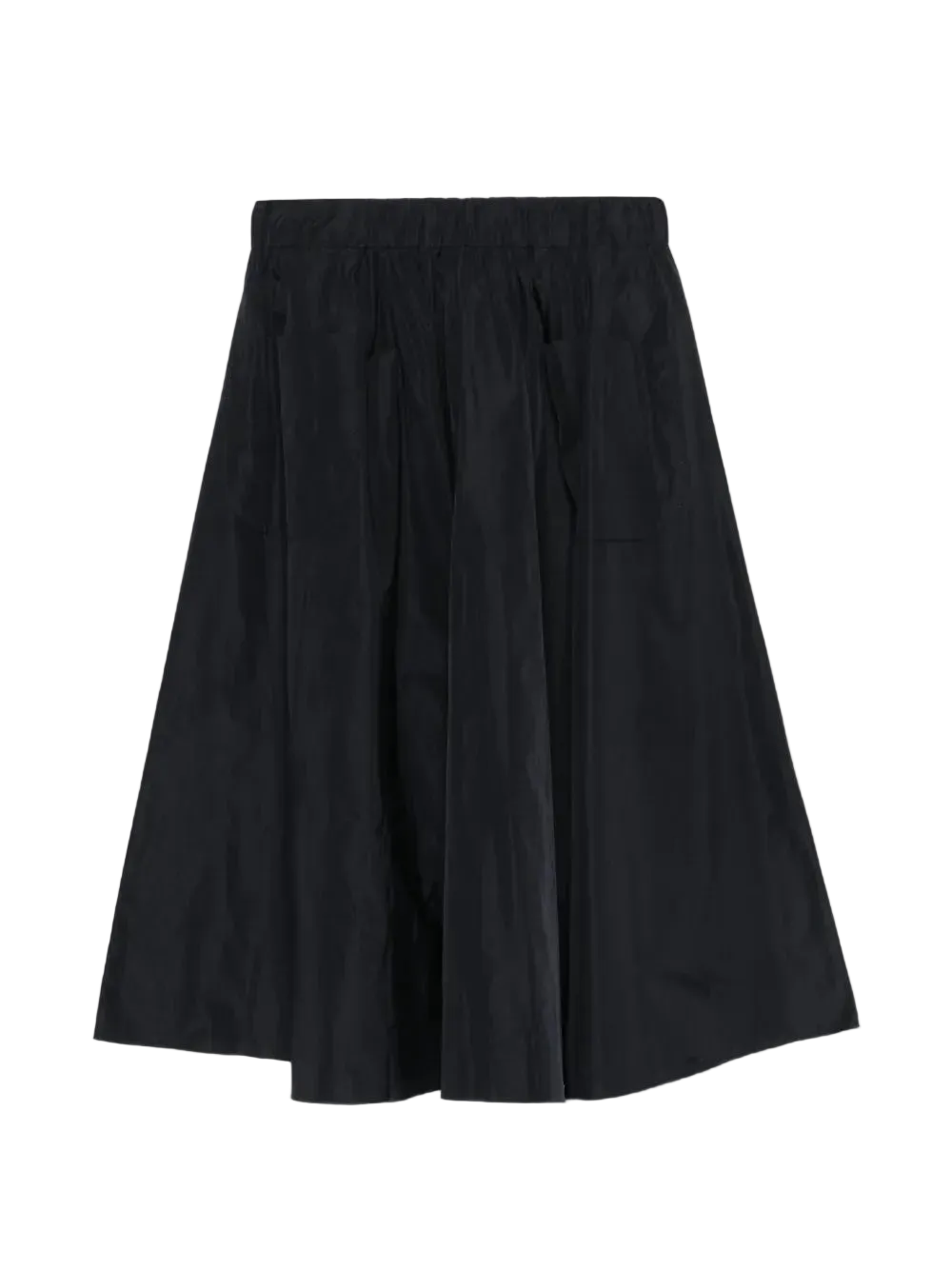 Susanne Bommer Midirock in Navy – femininer Taftrock mit moderner Silhouette