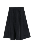 Susanne Bommer Midirock in Navy – femininer Taftrock mit moderner Silhouette