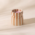 „Sienna Sunset“ Duftkerze in handbemalter Keramik
