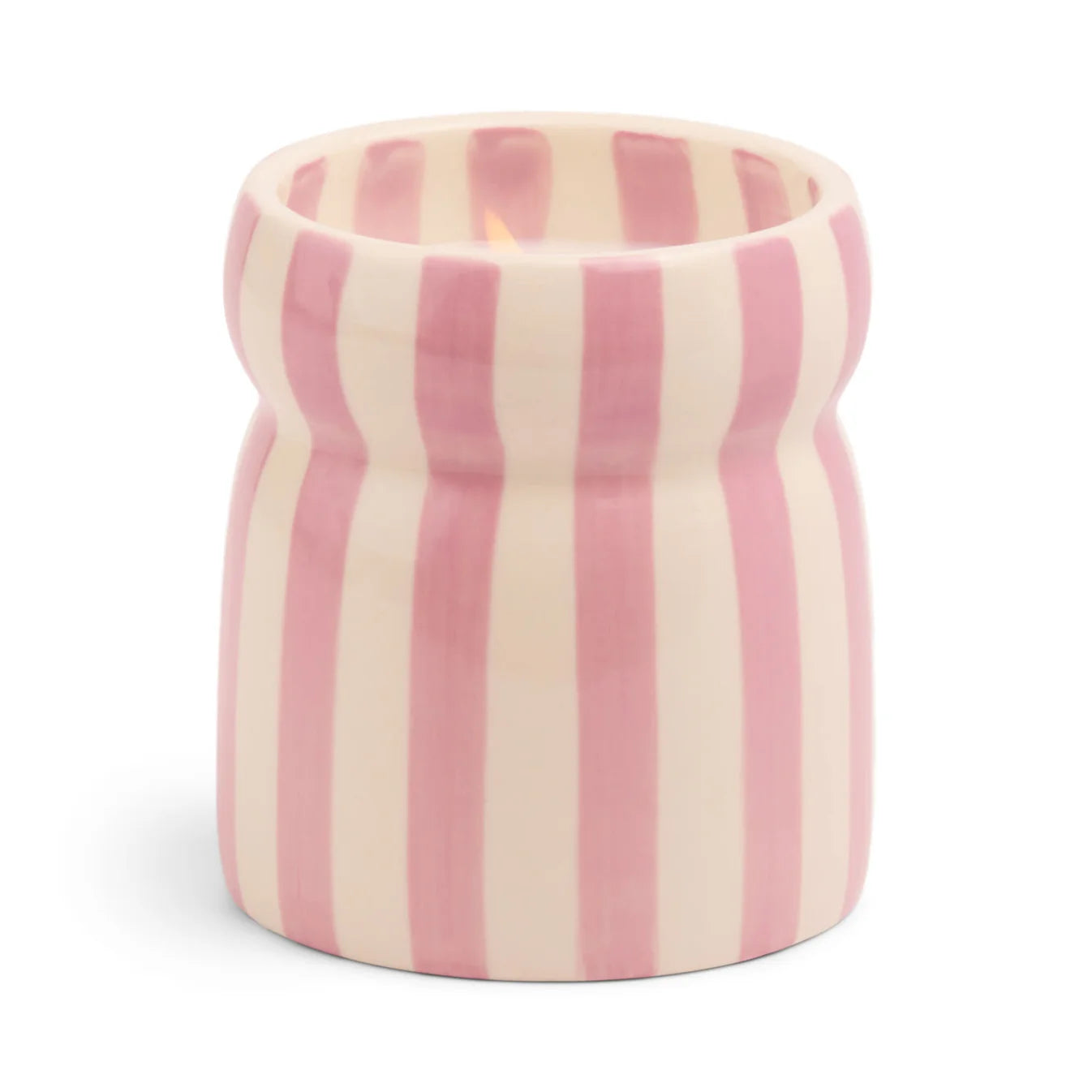 „Grecian Sand“ Duftkerze in handbemalter Keramik – Cabana Lavender  – LOVE IT ♡ –
