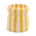 „Gold Coast“ Duftkerze in handbemalter Keramik – Cabana Ochre  – LOVE IT ♡ –