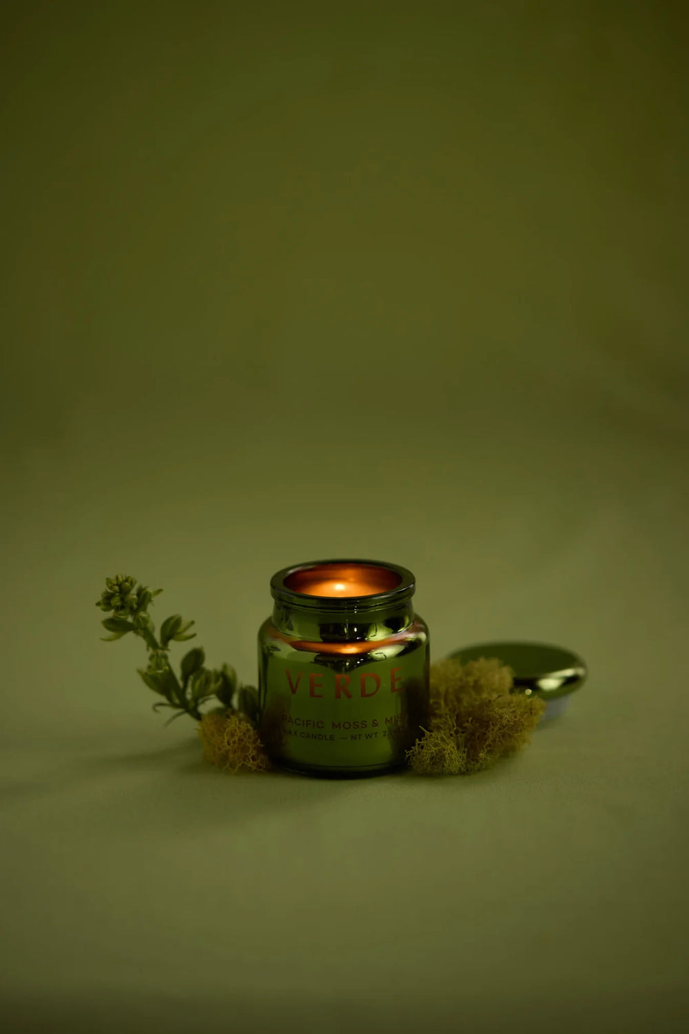 „Pacific Moss & Mist“ Duftkerze im schimmernden Glas – Chroma Mini  – LOVE IT ♡ –