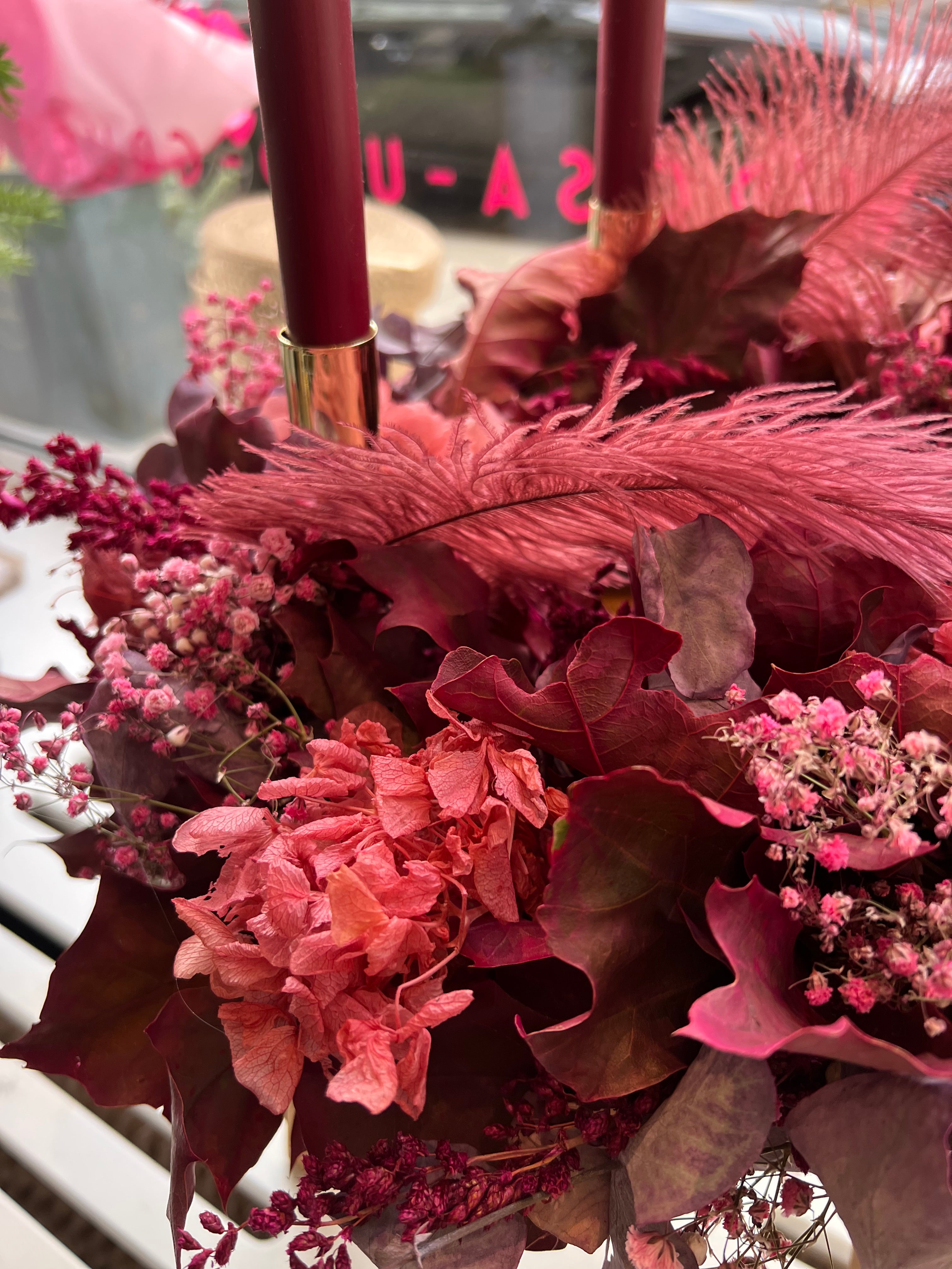 ADVENTSKRANZ aus Trockenblumen - DIY WORKSHOP
