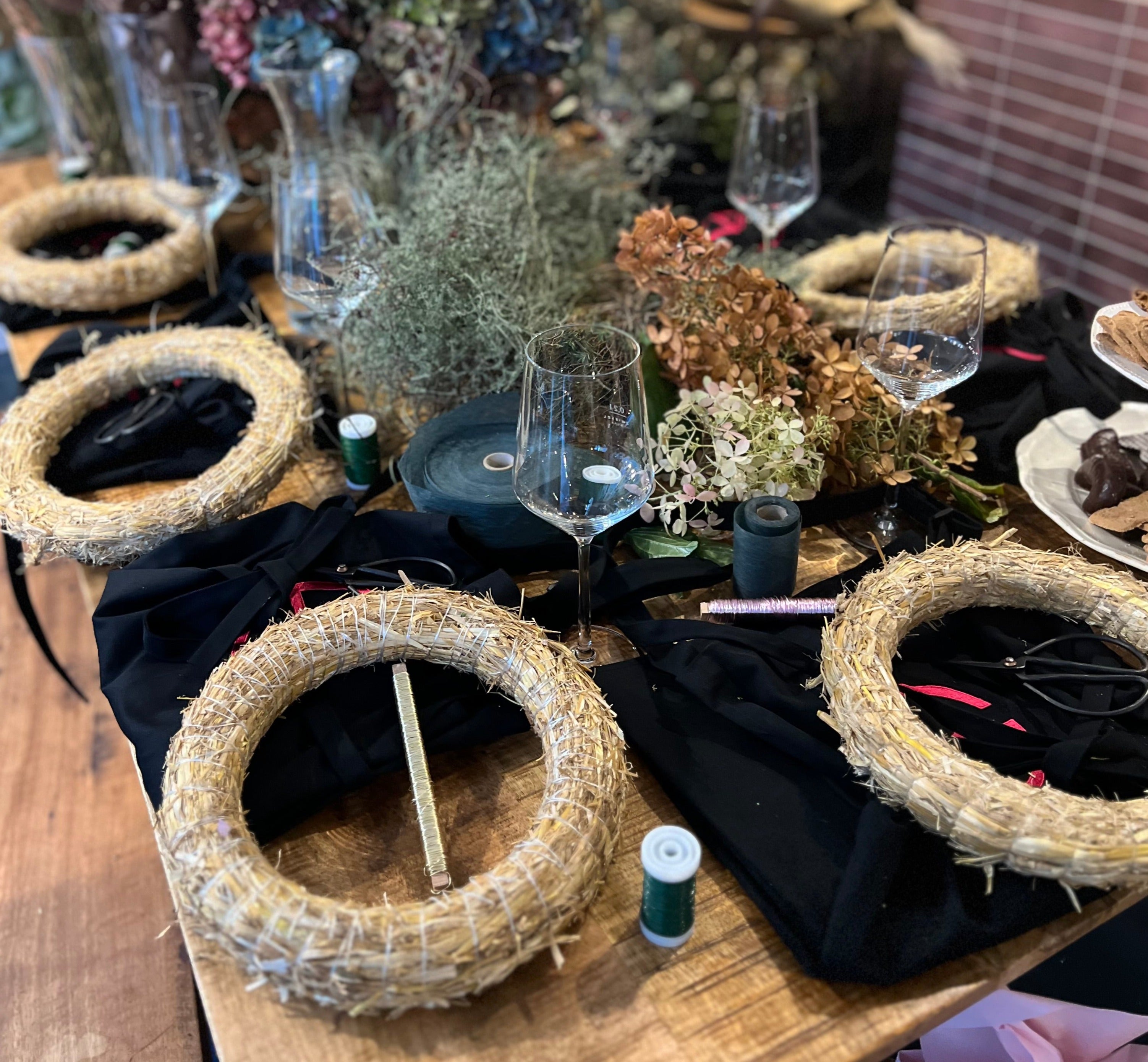GREENERY ADVENTSKRANZ - DIY WORKSHOP