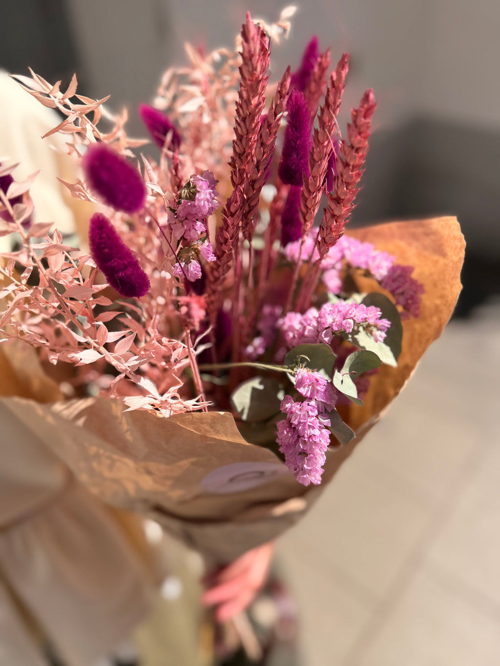 Trockenblumenstrauß – moderne Forever Flowers