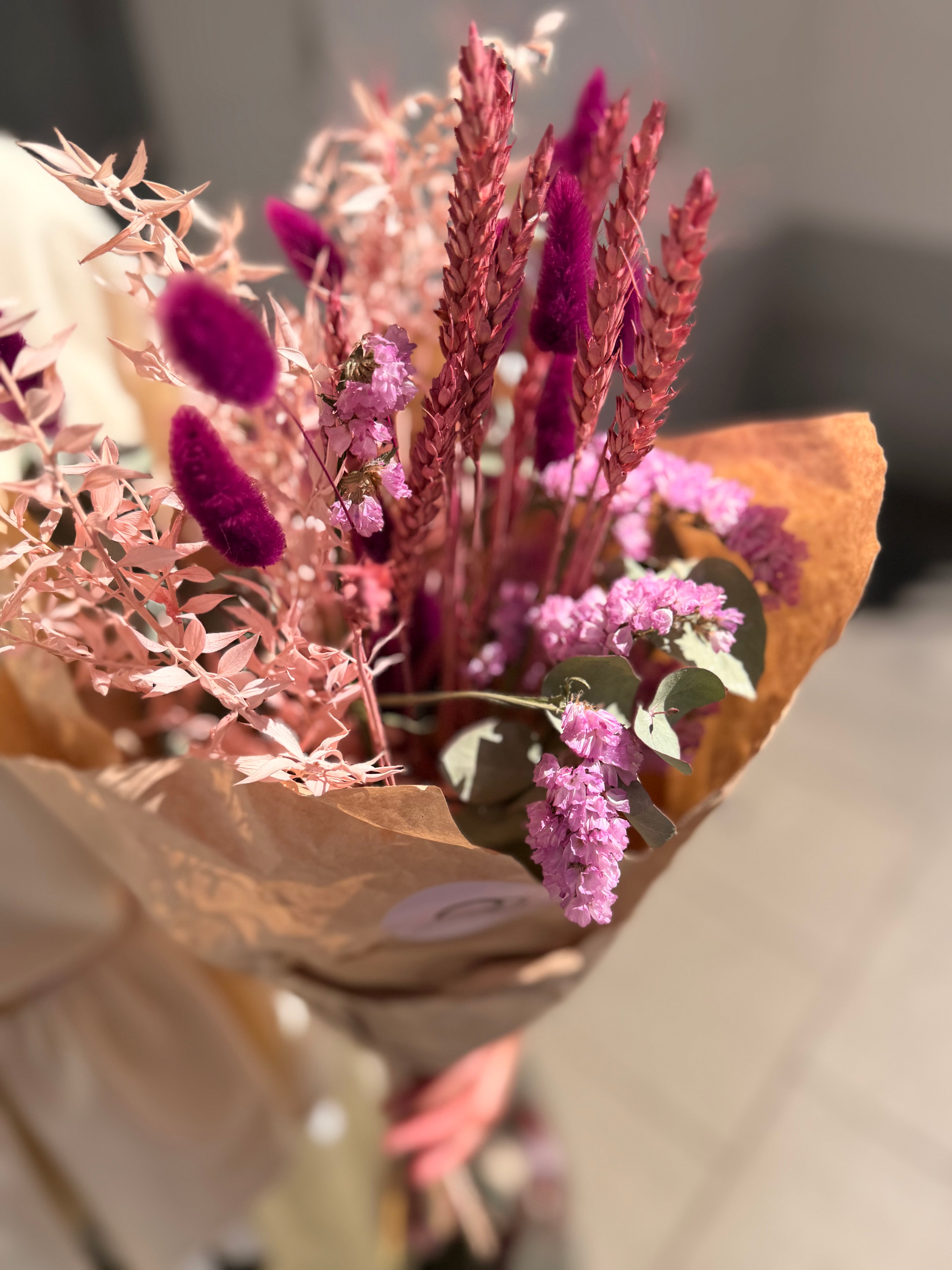 Trockenblumenstrauß – moderne Forever Flowers