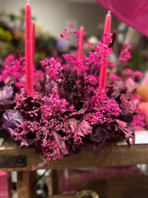 ADVENTSKRANZ aus Trockenblumen - DIY WORKSHOP