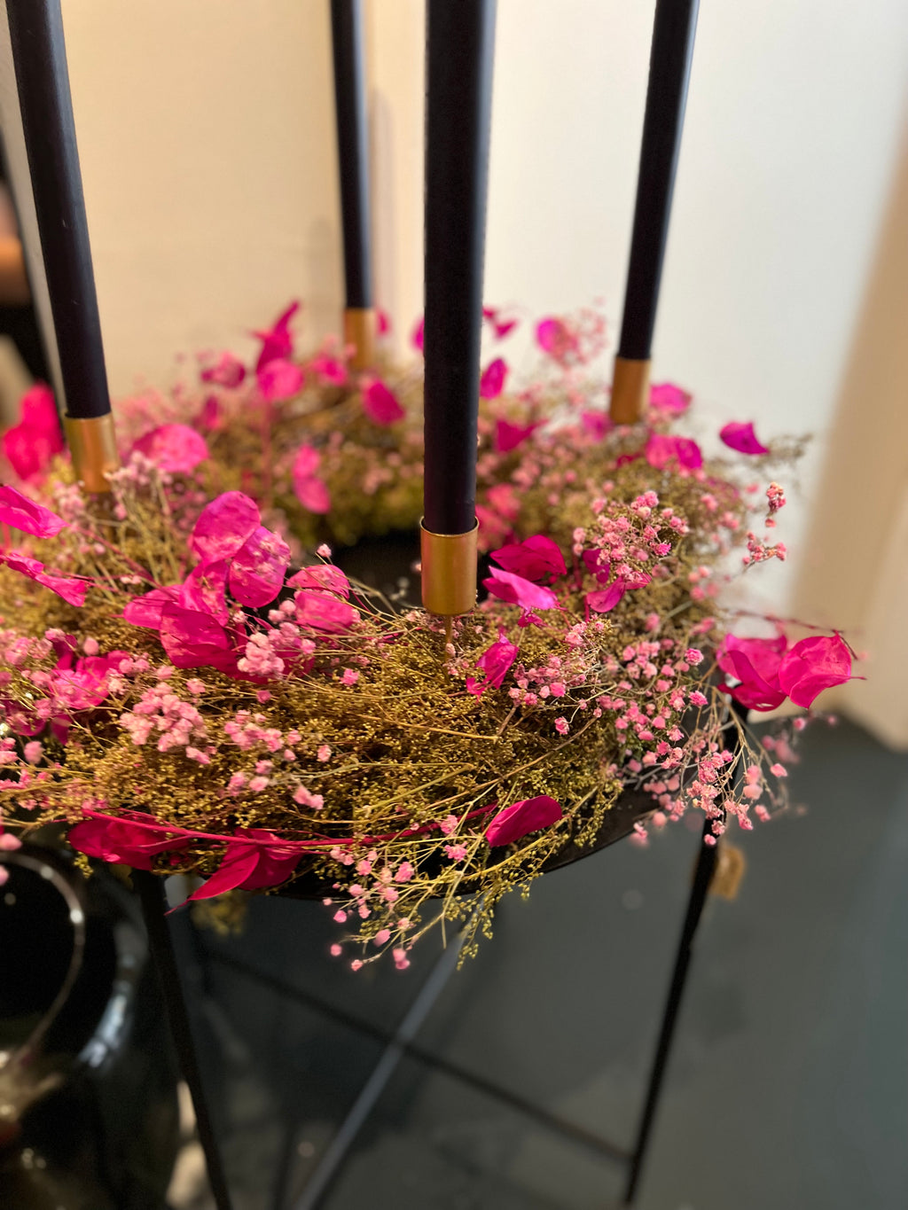 ADVENTSKRANZ aus Trockenblumen - DIY WORKSHOP