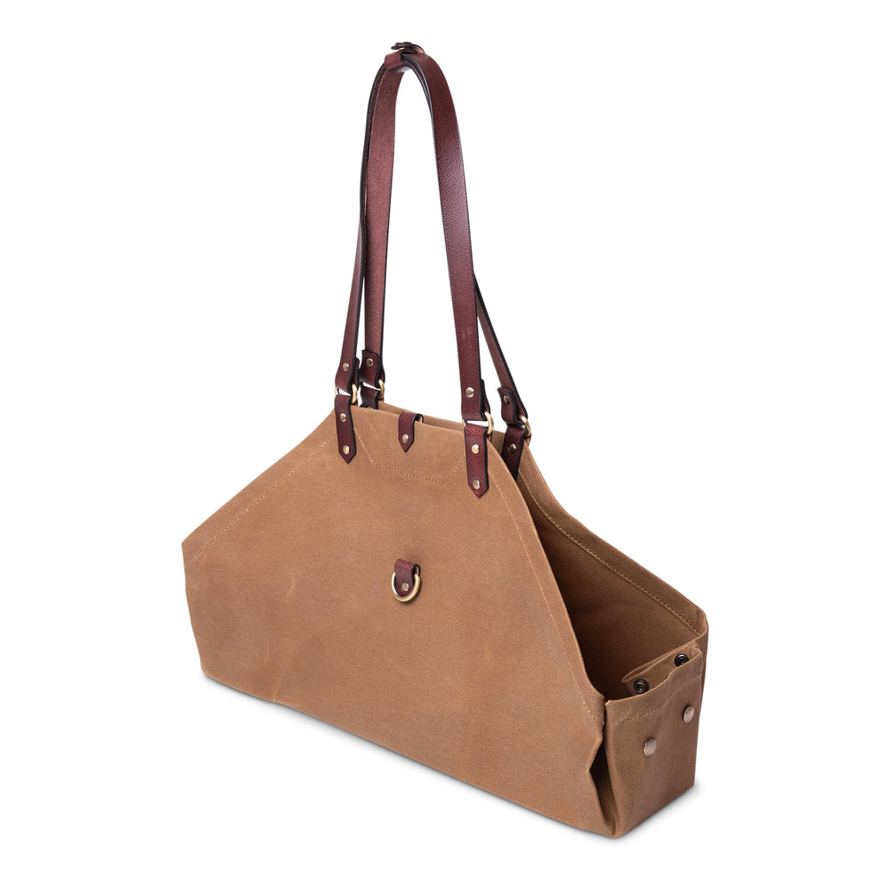 JADE - Utility Blumentasche/ Hundetasche/ Grocery Bag - BEIGE - einrollbar