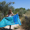 Jacquard Français Strandtuch „Saphir“