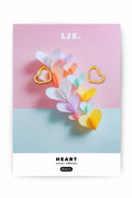 Creolen HEART S – Gold von Little Jewellery Stories – Produktansicht