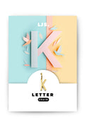 Monogramm CHARM - K - Gold