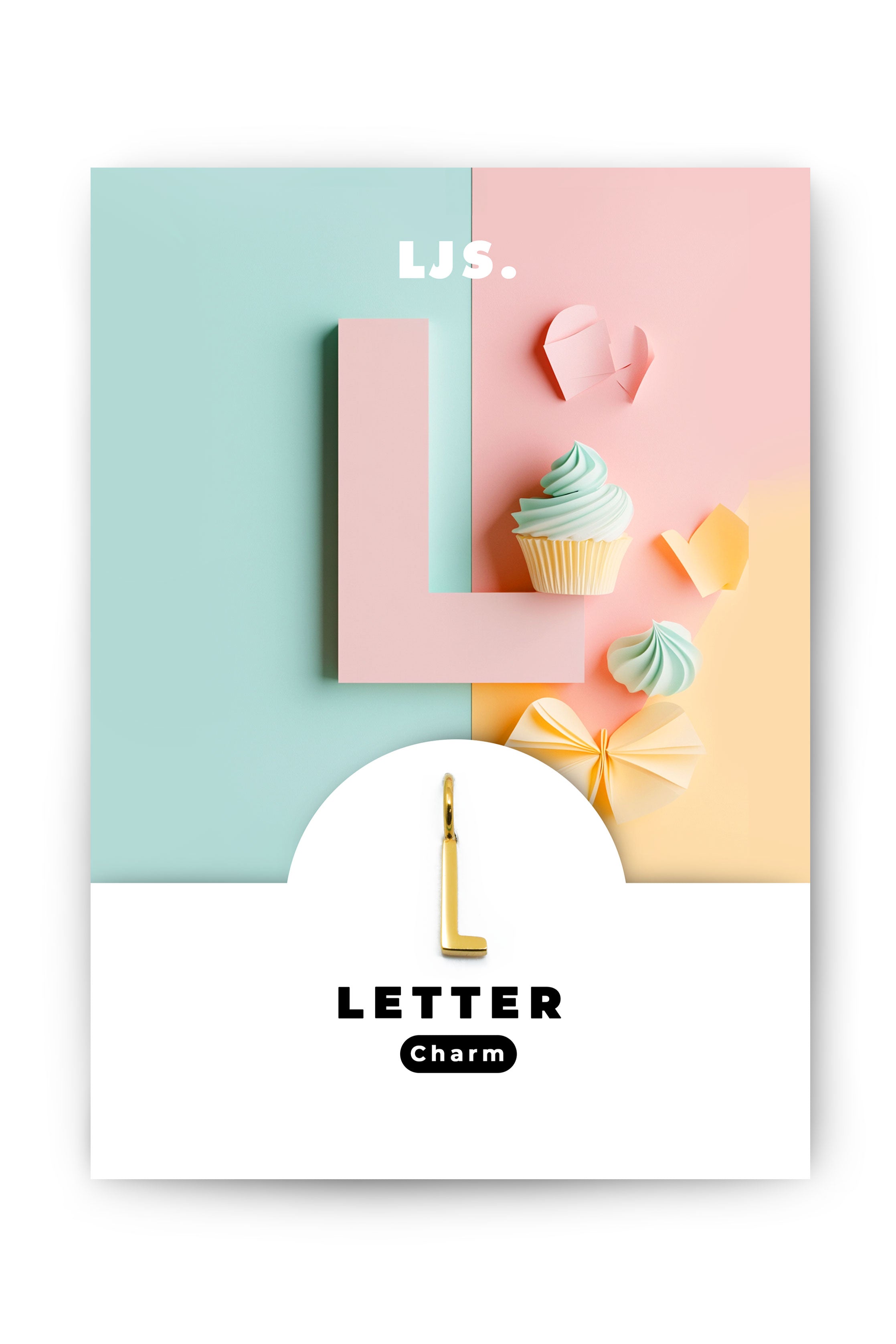 Monogramm CHARM - L - Gold