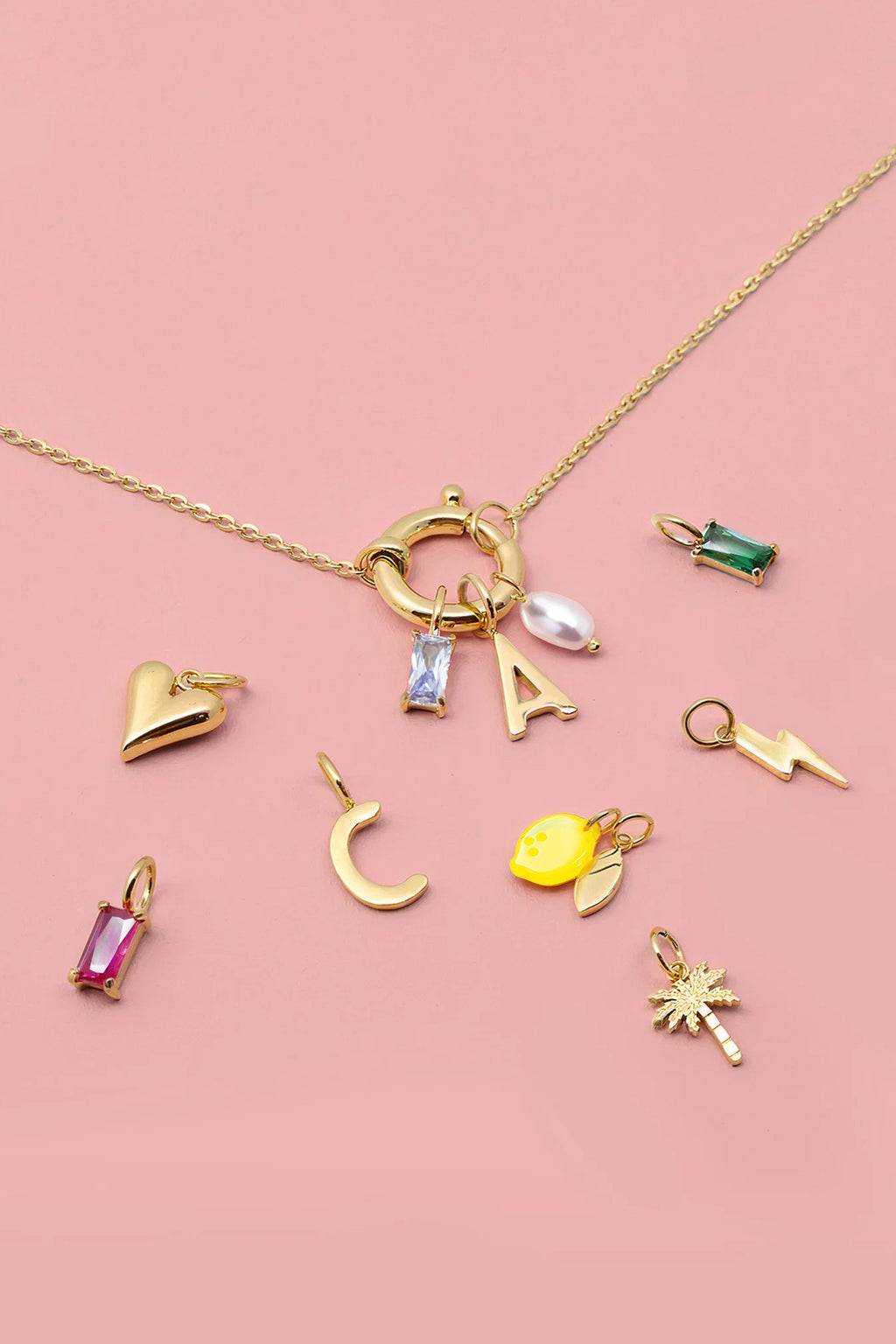 CHARM - LEMON - Gold NEON