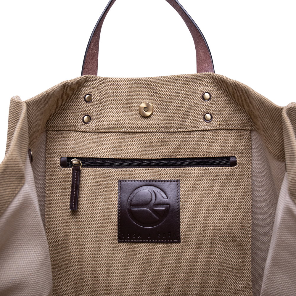 MARVEL Utility Tote Bag - Travel Buddy - BEIGE